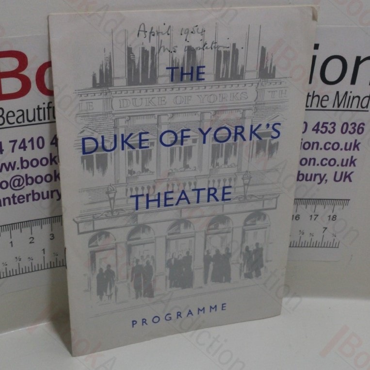 The Confidential Clerk by T S Eliot : Duke of York’s Theatre Programme, April 1954
