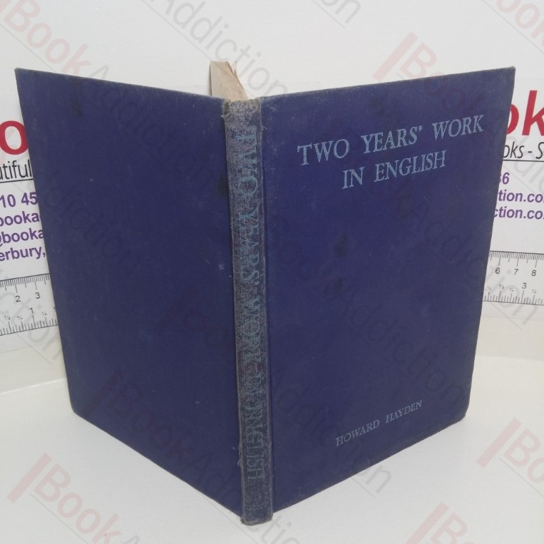Two Years’ Work in English