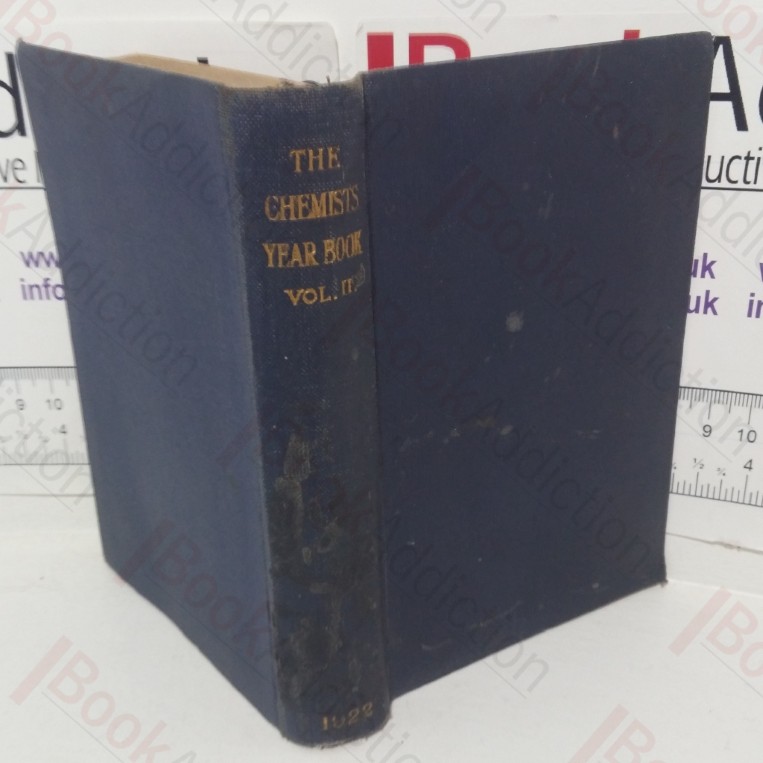 Chemists’ Year Book, 1922 – Volume 2