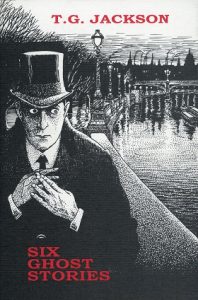 Dust Jacket Illustration on Ashtree Press's 1999 edition of Six Ghost Stories, by Jason Eckhardt